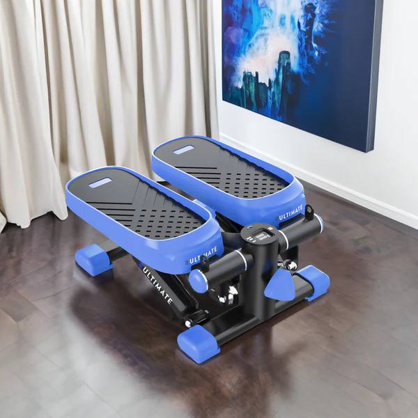 Compact Mini Stepper with Resistance Bands – 330 lbs Capacity