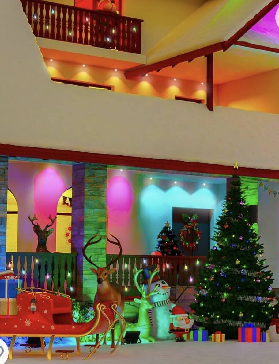 Smart Outdoor RGB Lights 101ft โ Permanent Waterproof Lighting with Alexa & Google Assistant | Christmas & Year-Round Dรฉcor