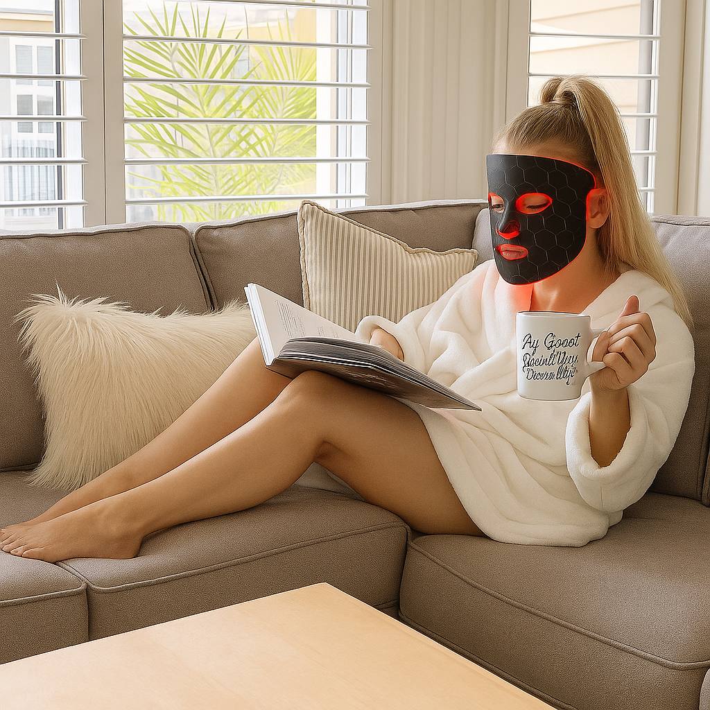 8-in-1 Advanced LED Light Therapy Mask