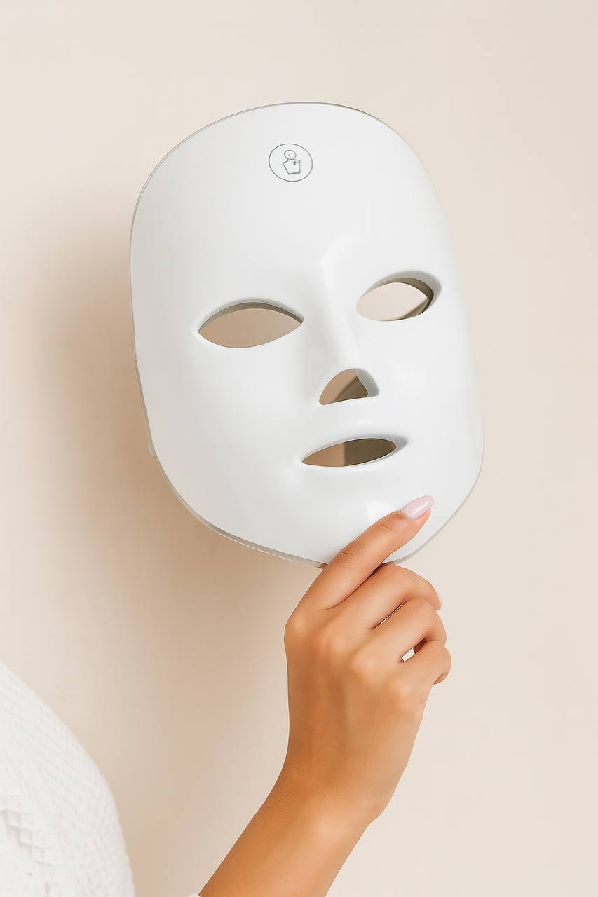 7-in-1 LED Red Light Therapy Mask – Portable & Rechargeable Skincare Solution