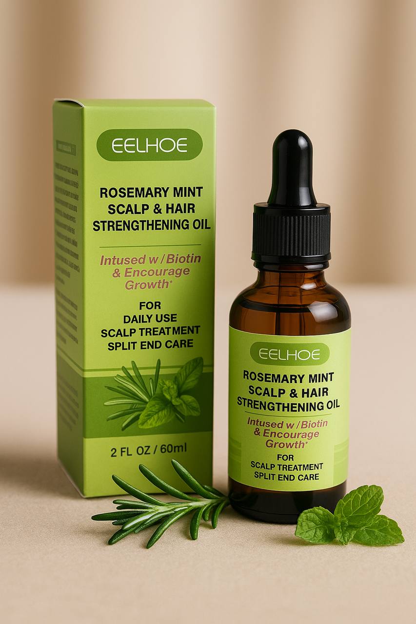 Portable Wireless Hair Straightening Brush + FREE Rosemary Mint Hair Oil (Value 29$)