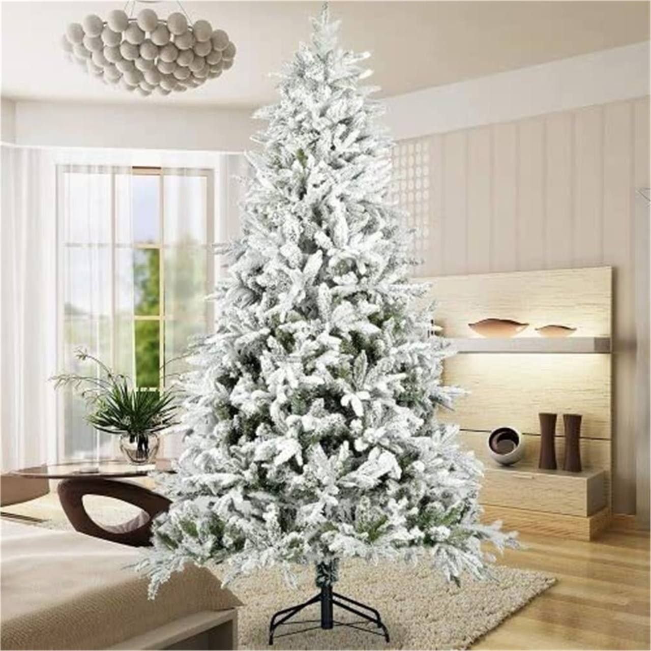 Luxury Artificial Christmas Tree –  Realistic Pine, Holiday Home Décor (180–230 cm)