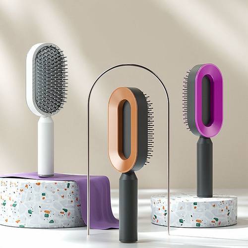 Self-Cleaning 3D Air Cushion Hair Brush – Tangle-Free, Gentle & Healthy Hair Care